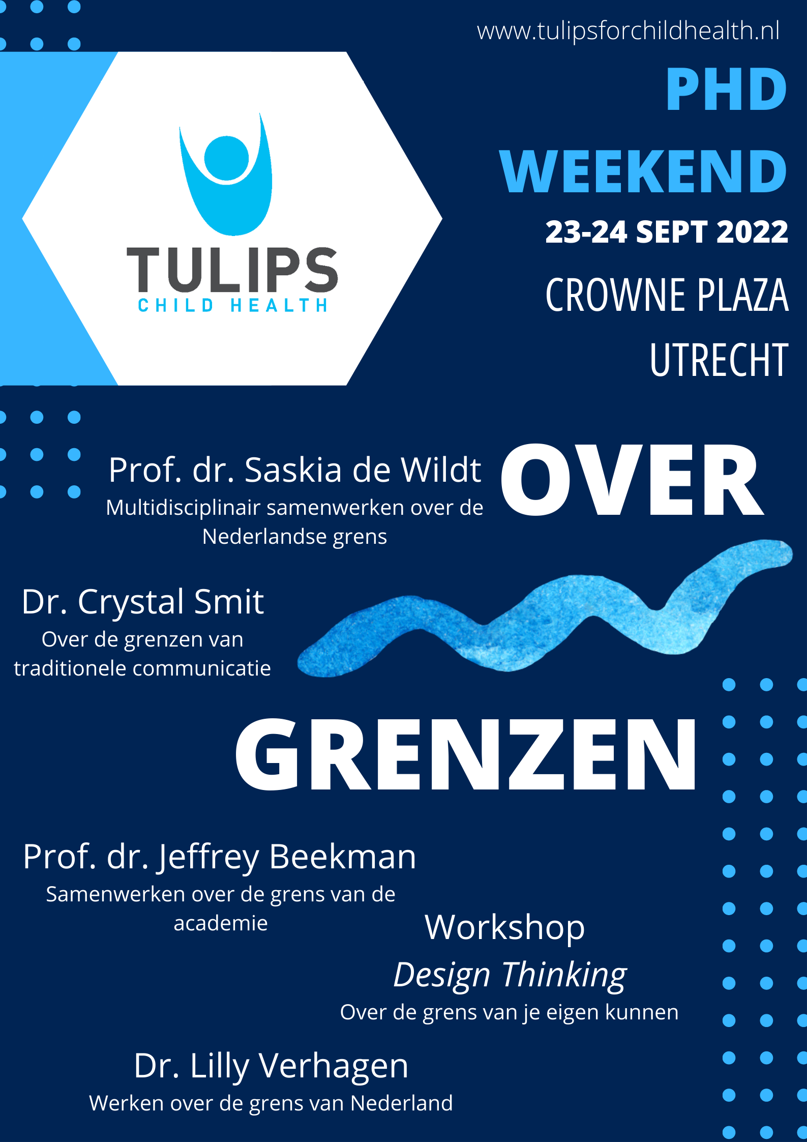 Save the date TULIPS PhD weekend 2022